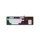 Bàn phím cơ Gaming DAREU EK104 White-Black (Dream switch (Linear)/2 sides RGB strip/Multi-Led/PBT Double Shot OEM profile)