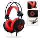 TAI NGHE GAMING CHỤP TAI SOUNDMAX AH-317 (ĐỎ, TRẮNG)